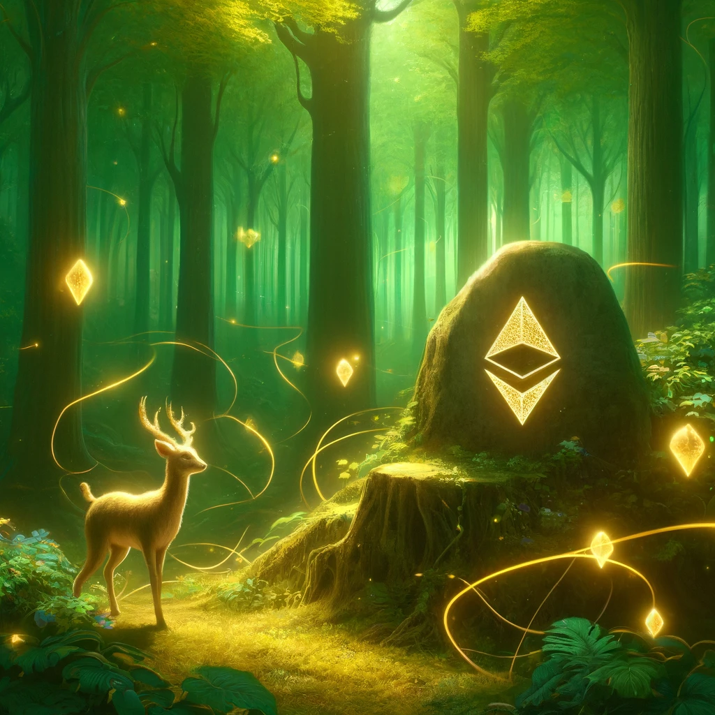 Ethereum in forest