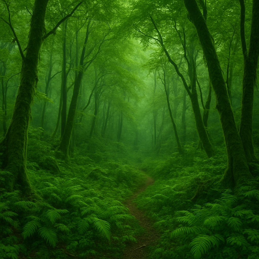 Green forest
